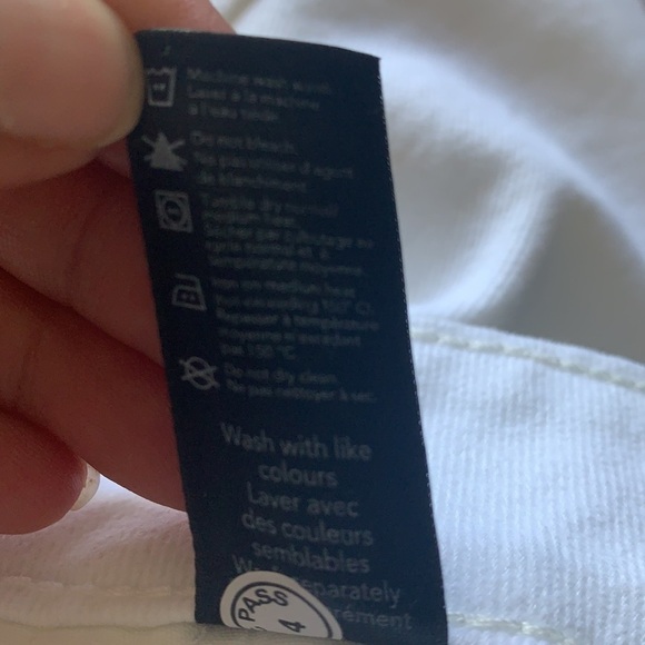 GEORGE White 100% Cotton Length Skirt Size 10 - Picture 6 of 9